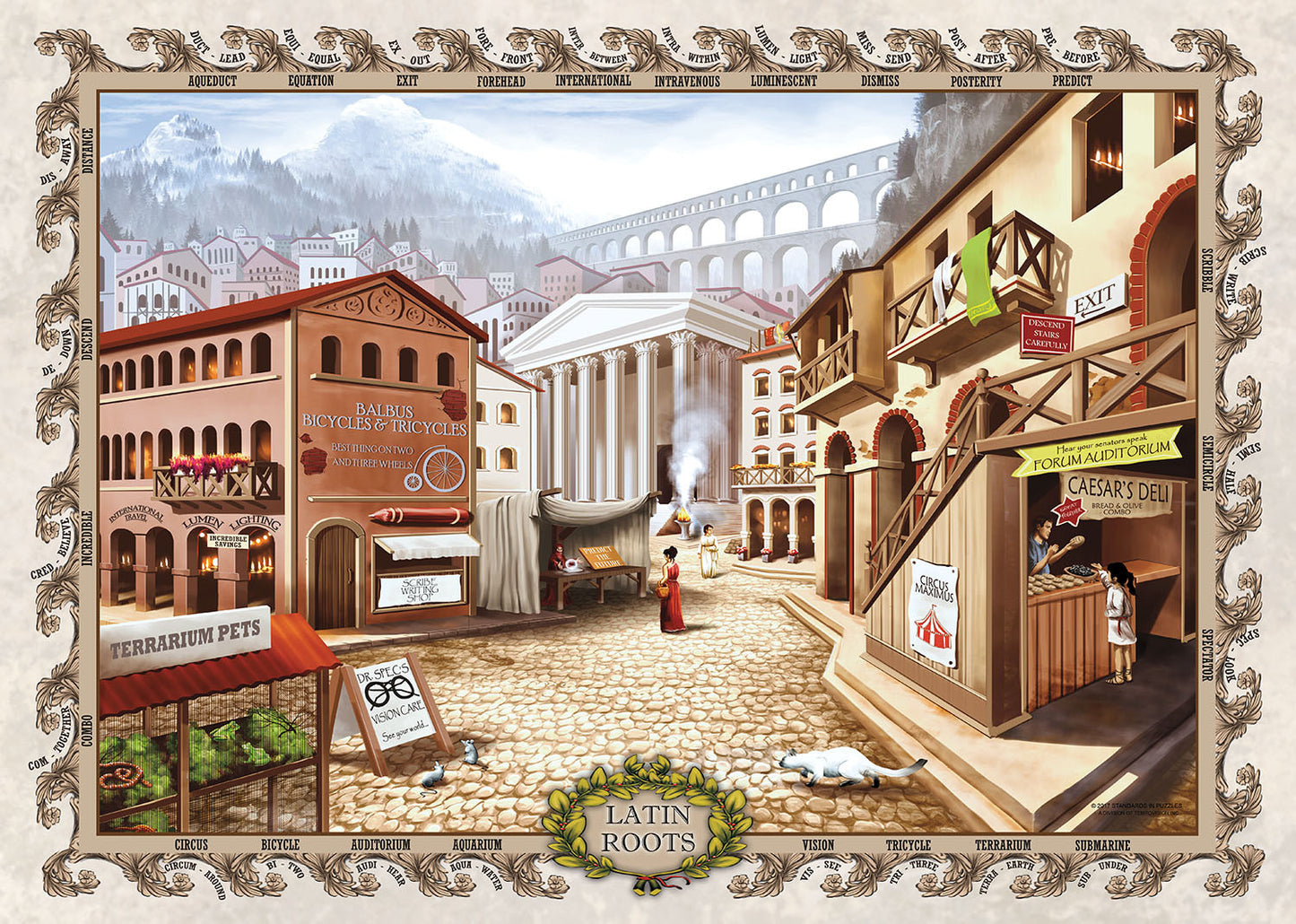 Latin Roots Jigsaw Puzzle