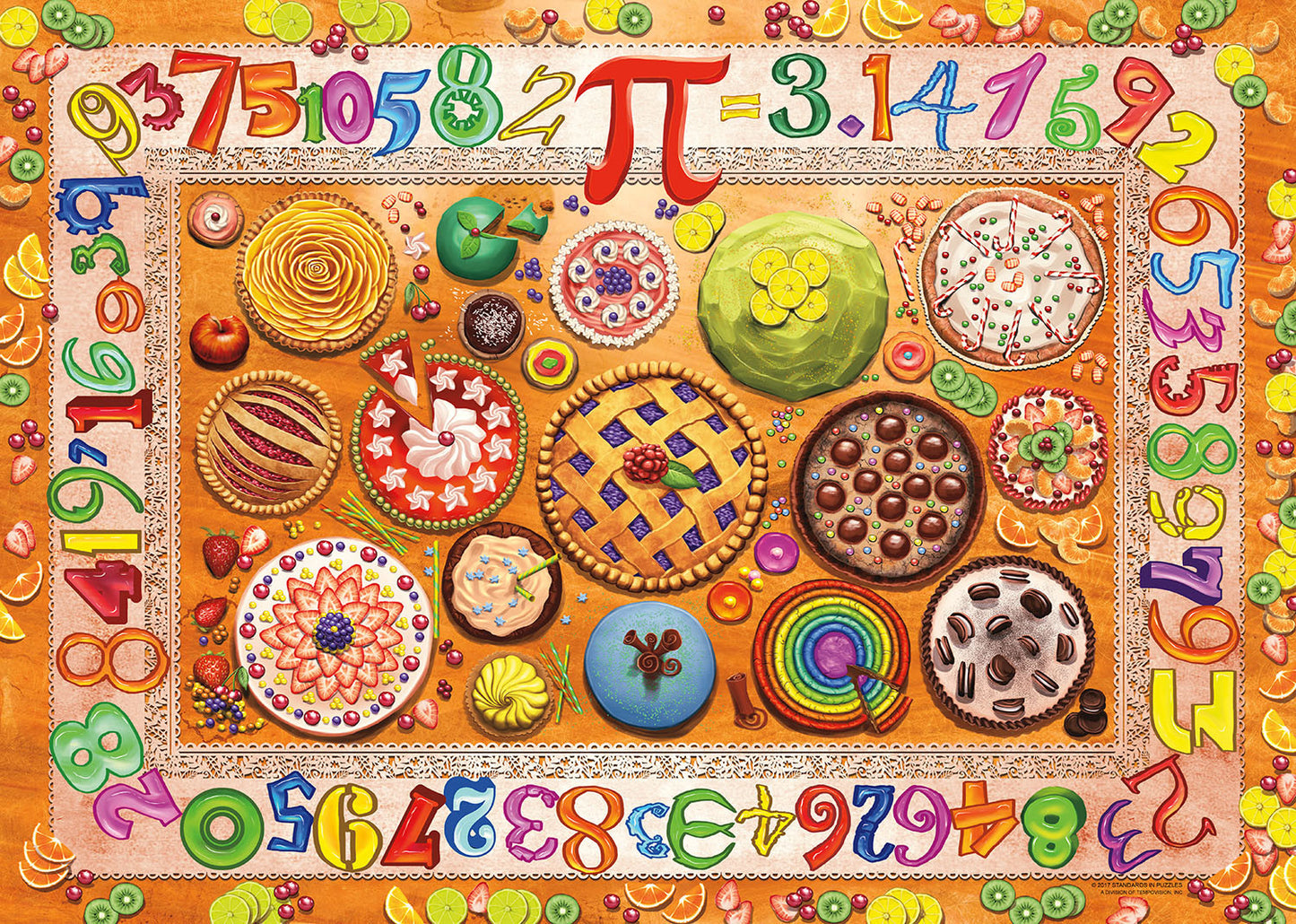 Pi Jigsaw Puzzle